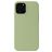 Mobigear Rubber Touch iPhone 13 Pro Max Silicone Back cover - Verde pastello
