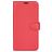 Mobigear Classic Samsung Galaxy M22 Pungetui med Seddelrum - Rød