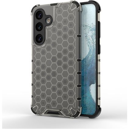 Mobigear Honeycomb Samsung Galaxy S24 Hardcase Back cover Antiurto - Nero