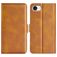 Mobigear Slim Magnet iPhone 16e Funda tipo libro Cartera - Coñac
