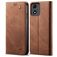 Mobigear Ranch Motorola Moto E14 Funda tipo libro Cartera - Marrón