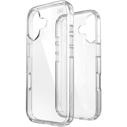 Speck Presidio Perfect Clear Läpinäkyvä iPhone 17 Kova Suojakuori Iskunkestävä - Läpinäkyvä
