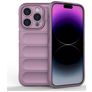 Mobigear Bumpy iPhone 15 Pro Flexibel TPU Skal - Lila