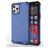 Mobigear Honeycomb iPhone 13 Mini Hardcase Back cover Antiurto - Blu