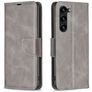Mobigear Excellent Samsung Galaxy S25 Plus Capa livro Carteira - Cinzento