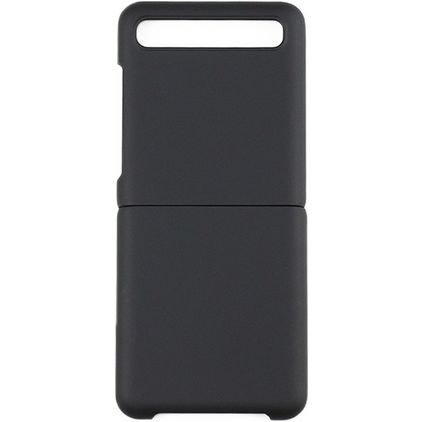 Mobigear Rubber Touch Samsung Galaxy Z Flip Silicone Capa traseira - Preto