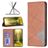 Mobigear Rhombus Slim Google Pixel 7 Lompakkokotelo - Ruskea