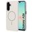 Mobiparts Slim Line Samsung Galaxy A26 MagSafe Fodral Hårdplast Skal - Off White
