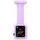 Mobigear Clip Case Pasek pielęgniarski do Apple Watch Agrafka - 46/45/44 mm - Fioletowy