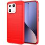 Mobigear Brushed Slim Xiaomi 13 TPU flexible Carcasa - Rojo