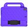 Mobigear Diamond iPad Air 1 (2013) Capa para crianças com pega - Roxo