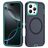 Mobigear Rugged Mag iPhone 16 Pro Max MagSafe Hardcase Back cover Antiurto - Blu scuro