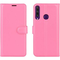 Mobigear Classic Huawei Y6p Wallet case - Magenta