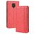 Mobigear Sensation Xiaomi Redmi Note 9S Lompakkokotelo + Setelitasku - Punainen