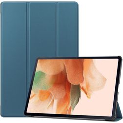 Mobigear Tri-Fold Samsung Galaxy Tab S7 FE Knížkové pouzdro - Zelená