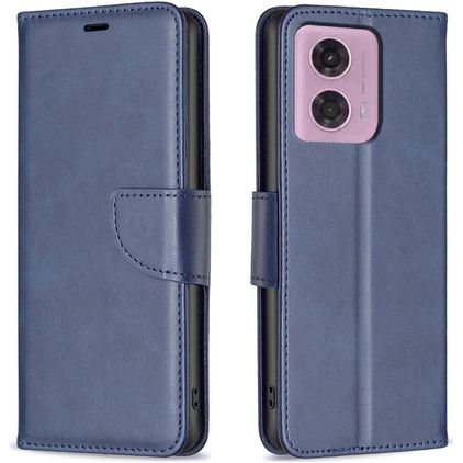 Mobigear Excellent Motorola Moto E14 Funda tipo libro Cartera - Azul