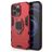 Mobigear Armor Ring iPhone 13 Pro Hard Case Back cover Shockproof with Ring Holder - Red