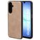 Mobiparts Classic Samsung Galaxy A17 MagSafe TPU / Kunstlæder Bagsidecover - Moonstone Beige