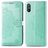 Mobigear Mandala Xiaomi Redmi 9A Cover a libro portafoglio - Turchese