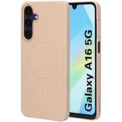 Mobiparts Slim Line Samsung Galaxy A16 MagSafe Fodral Hårdplast Skal - Dune Sand
