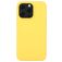Mobigear Rubber Touch iPhone 14 Pro Max Silikon Etui plecki - Żółty
