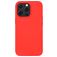 Mobigear Rubber Touch iPhone 14 Plus Silikon Skal - Röd