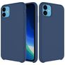 Mobigear Rubber Touch iPhone 11 Silikon Skal - Marinblå