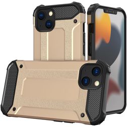 Mobigear Outdoor iPhone 14 Plus Plástico rígido Capa traseira Antichoque - Dourado