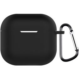 Mobigear Colors Apple AirPods 4 Case Flexible Silicone - Black