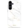 MIO Samsung Galaxy S25 FE MagSafe Hårdt Bagsidecover - White Marble