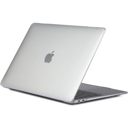 Mobigear Glossy MacBook Air 13 tommer (2022-2026) Hardshell Laptopcover MacBook Case - Gennemsigtig - Model A2681 / A3113 / A3240 / A3449