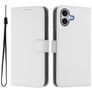 Mobigear Urban Wallet iPhone 16 Plus Plånboksfodral med sedelfack - Vit
