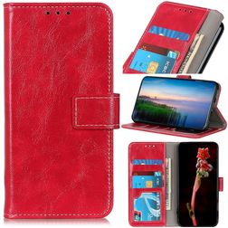 Mobigear Basic Samsung Galaxy S20 FE Wallet case - Red
