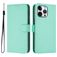 Mobigear Urban Wallet iPhone 16 Pro Max Funda tipo libro Cartera - Verde