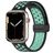 Mobigear Sport Plus Mag Correa Silicona Cierre magnético para Apple Watch - 49/46/45/44 mm - Negro / Turquesa