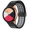 Mobigear Sport Plus Mag Pasek Silikon do Smartwatch Zapięcie magnetyczne - 20 mm - Zielony / Szary