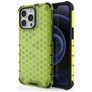 Mobigear Honeycomb iPhone 14 Pro Hardcase Back cover Antiurto - Verde