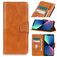 Mobigear Classy iPhone 14 Plus Funda tipo libro Cartera - Coñac