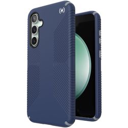 Speck Presidio2 Grip Samsung Galaxy S23 FE Tvrdý plast Zadní kryt odolný proti nárazům - Modrá