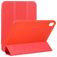Mobigear Tri-Fold Gel iPad Mini 7 (2024) TPU / Poliuretano (PU) Cover a libro - Rosso