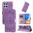 Mobigear Sunflower HONOR X8 Wallet case - Purple