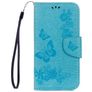 Mobigear Butterfly Samsung Galaxy S8 Etui z klapką typu portfel - Niebieski
