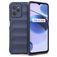 Mobigear Bumpy Realme C35 TPU flexible Carcasa - Azul oscuro