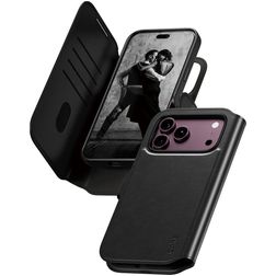 CARE by PanzerGlass Tango Two-in-One iPhone 18 Pro Max MagSafe 2-i-1-plånboksfodral med löstagbart skal med sedelfack - Svart