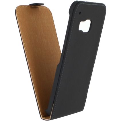 Mobilize Ultra Slim Flip HTC One M9 Capa flip - Preto