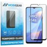 Mobigear Premium OPPO A54s Tempered Glass Screen Protector - Case Friendly - Black