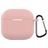 Mobigear Colors Funda Silicona flexible para Apple AirPods 4 - Rosa
