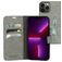 Mobiparts Classic Wallet iPhone 13 Pro Max Plånboksfodral med sedelfack - Granite Grey