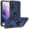 Mobigear Armor Ring Samsung Galaxy S22 Plástico rígido Capa traseira Antichoque com anel - Azul
