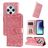 Mobigear Sunflower Xiaomi Redmi 14C Capa livro Carteira - Rosa dourado